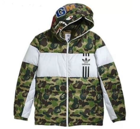 bape x adidas jacket fake|BAPE adidas Orketro JH6361 Release Date .